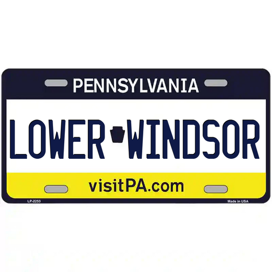 Lower Windsor Pennsylvania Metal Sign