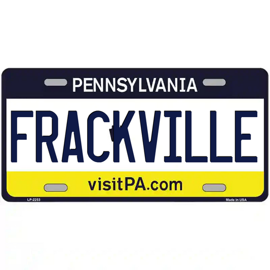 Frackville Pennsylvania Metal Sign