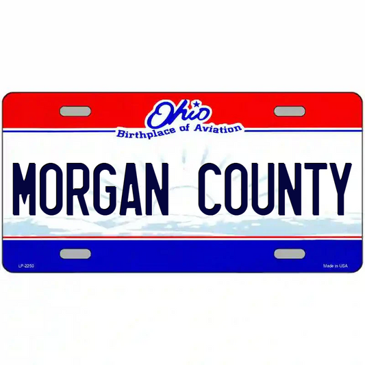 Morgan County Ohio Metal Sign