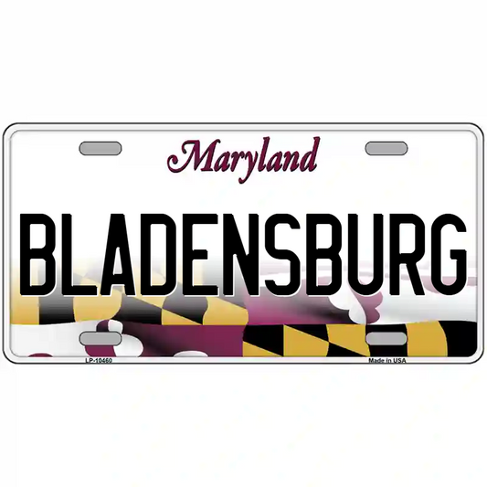 Bladensburg Maryland Metal Sign