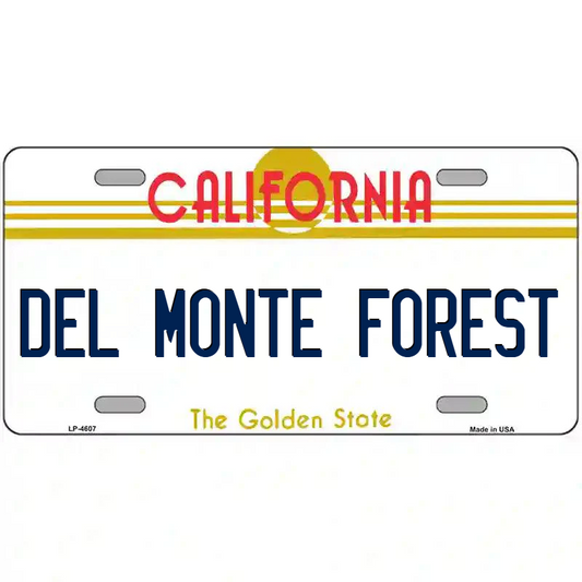 Del Monte Forest California Metal Sign