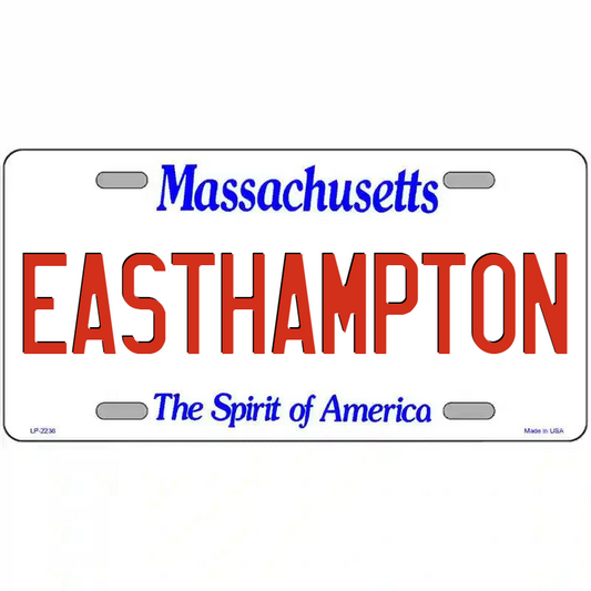 Easthampton Massachusetts Metal Sign