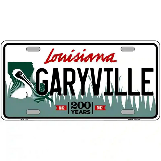 Garyville Louisiana Metal Sign