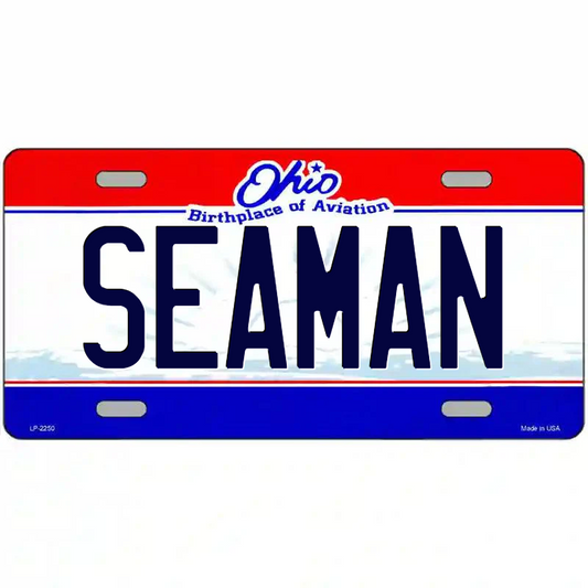 Seaman Ohio Metal Sign