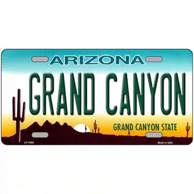 Grand Canyon Arizona Metal Sign