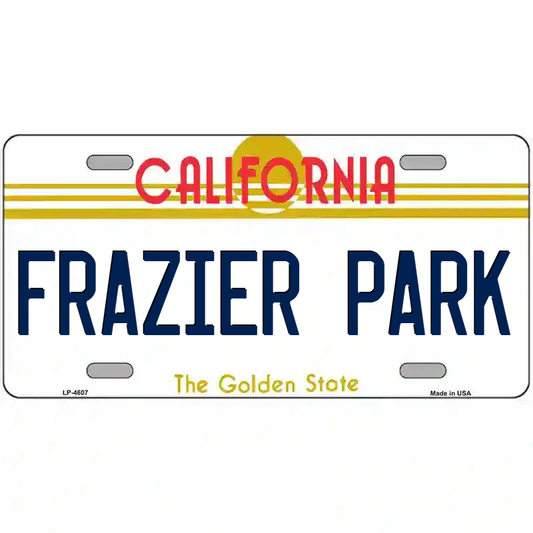 Frazier Park California Metal Sign