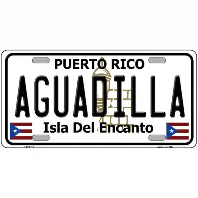 Aguadilla Puerto Rico Metal Sign