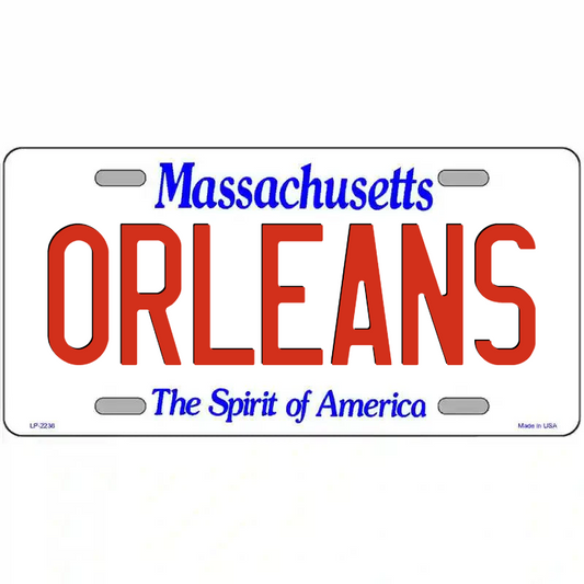 Orleans Massachusetts Metal Sign