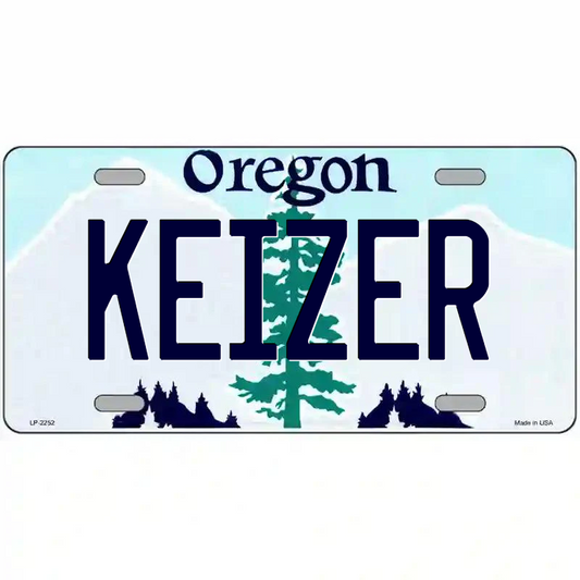 Keizer Oregon Metal Sign