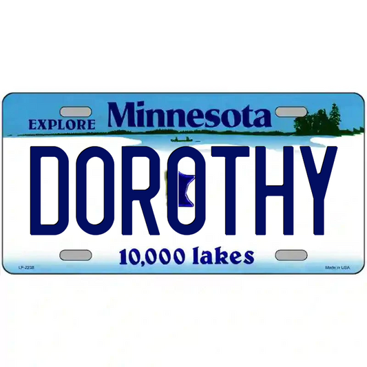 Dorothy Minnesota Metal Sign