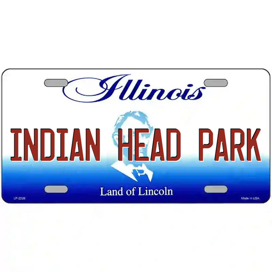 Indian Head Park Illinois Metal Sign