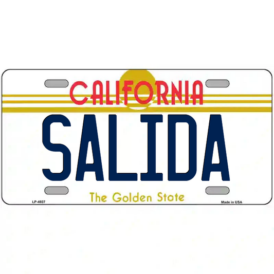 Salida California Metal Sign