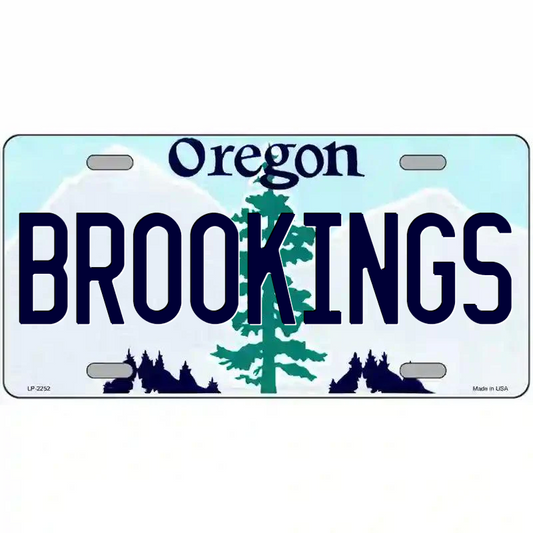 Brookings Oregon Metal Sign