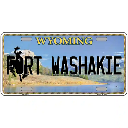 Fort Washakie Wyoming Metal Sign