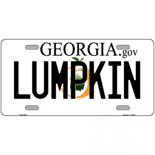 Lumpkin Georgia Metal Sign