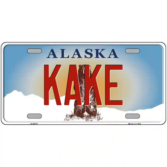 Kake Alaska Metal Sign