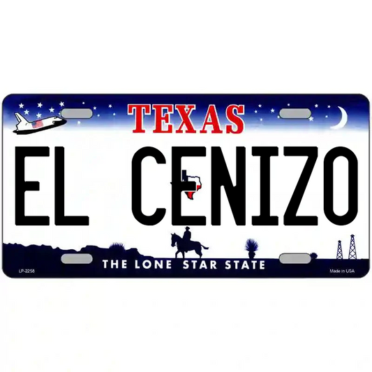 El Cenizo Texas Metal Sign