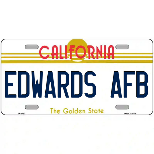 Edwards AFB California Metal Sign
