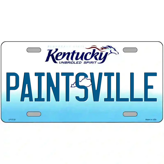 Paintsville Kentucky Metal Sign