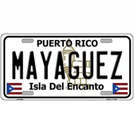 Mayaguez Puerto Rico Metal Sign
