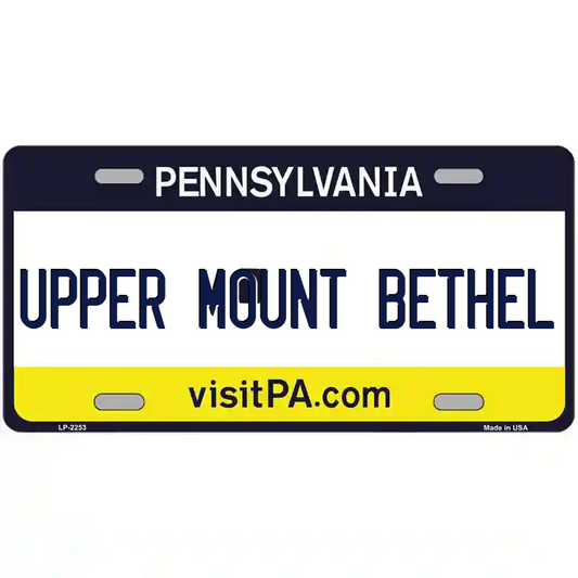 Upper Mount Bethel Pennsylvania Metal Sign