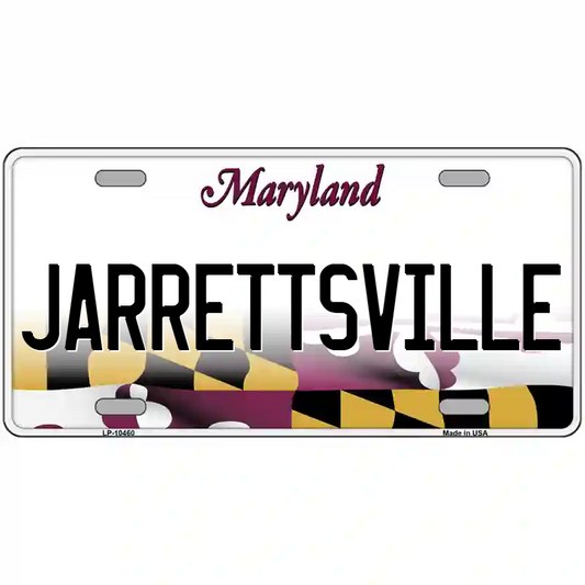 Jarrettsville Maryland Metal Sign