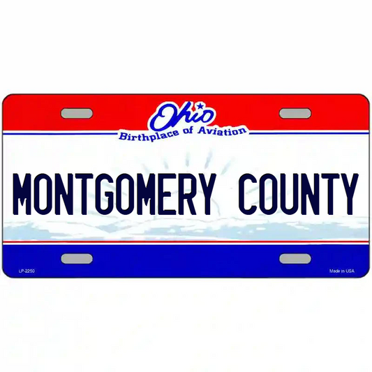 Montgomery County Ohio Metal Sign