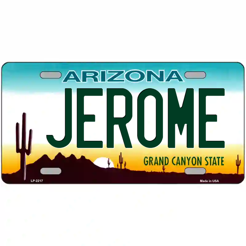 Jerome Arizona Metal Sign