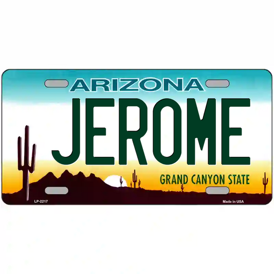 Jerome Arizona Metal Sign