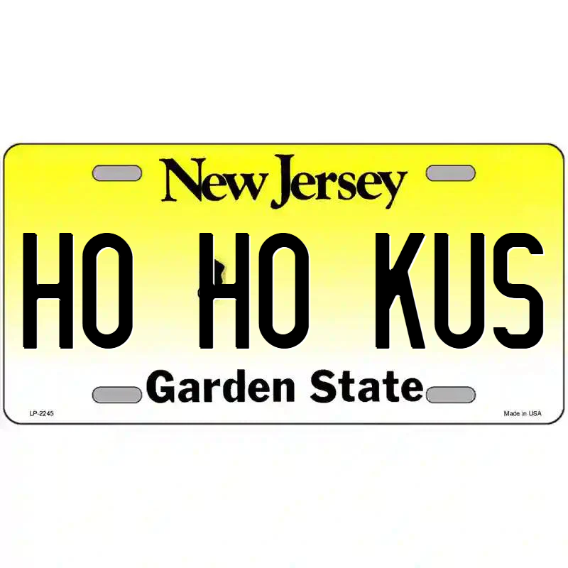 Ho-Ho-Kus New Jersey Metal Sign