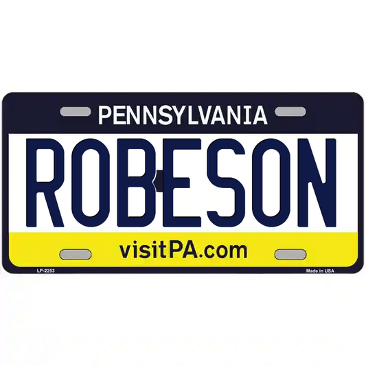 Robeson Pennsylvania Metal Sign