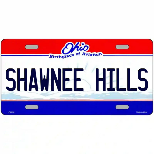 Shawnee Hills Ohio Metal Sign