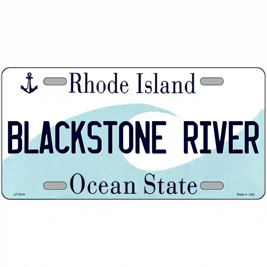Blackstone River Rhode Island Metal Sign
