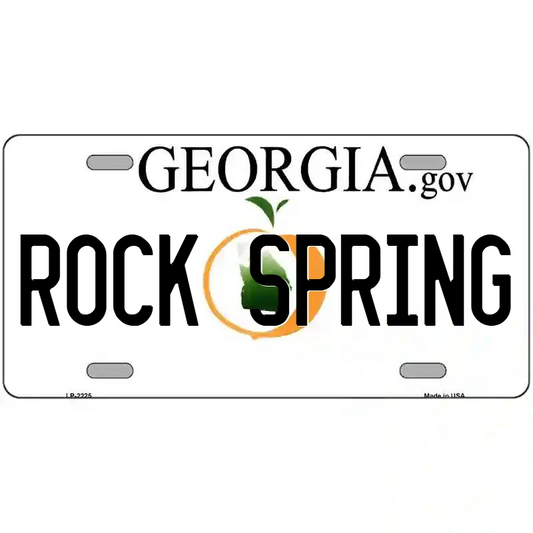 Rock Spring Georgia Metal Sign