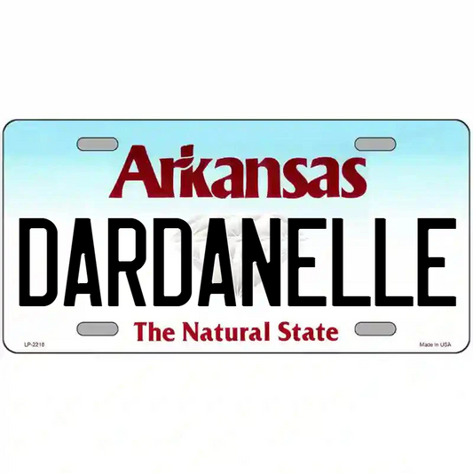 Dardanelle Arkansas Metal Sign