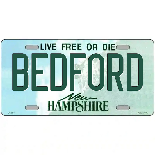 Bedford New Hampshire Metal Sign