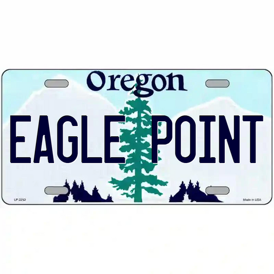 Eagle Point Oregon Metal Sign