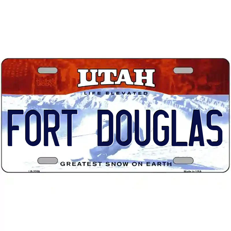 Fort Douglas Utah Metal Sign