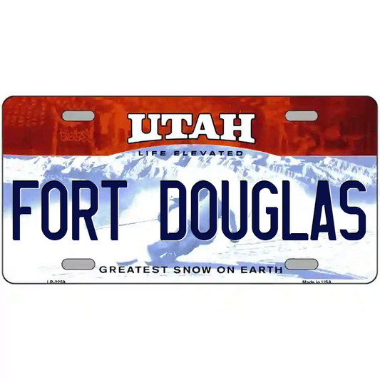Fort Douglas Utah Metal Sign