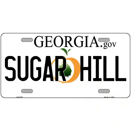 Sugar Hill Georgia Metal Sign