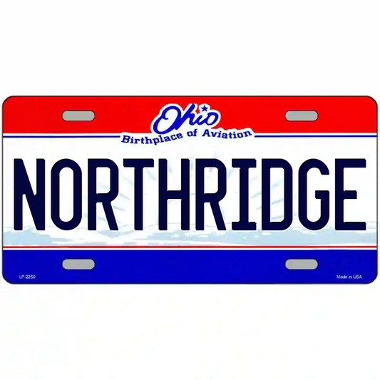 Northridge Ohio Metal Sign