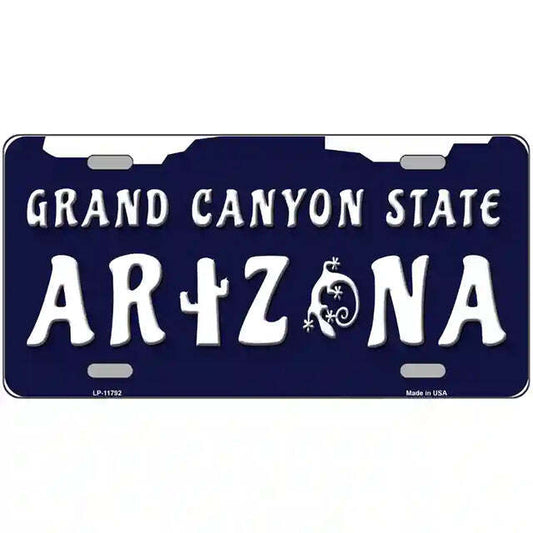 Grand Canyon State Arizona Metal Sign