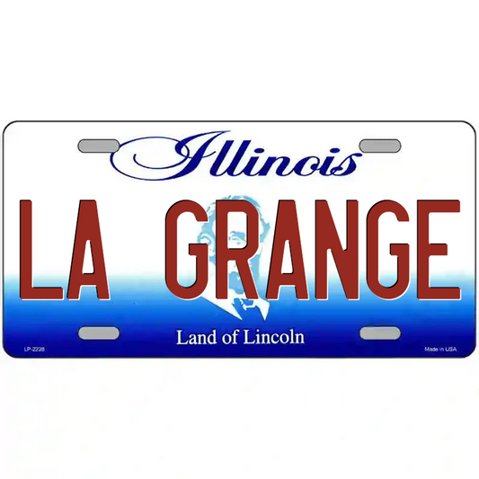 La Grange Illinois Metal Sign