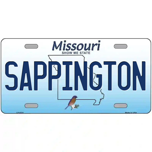 Sappington Missouri Metal Sign