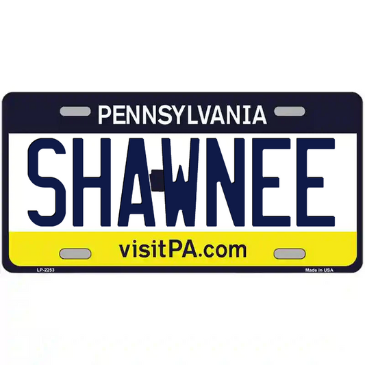 Shawnee Pennsylvania Metal Sign