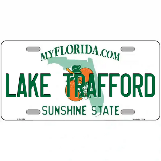 Lake Trafford Florida Metal Sign