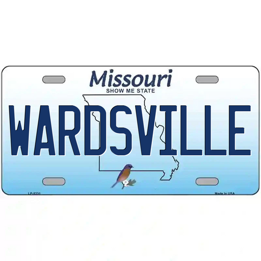 Wardsville Missouri Metal Sign