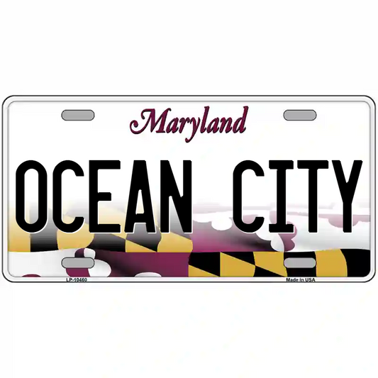 Ocean City Maryland Metal Sign