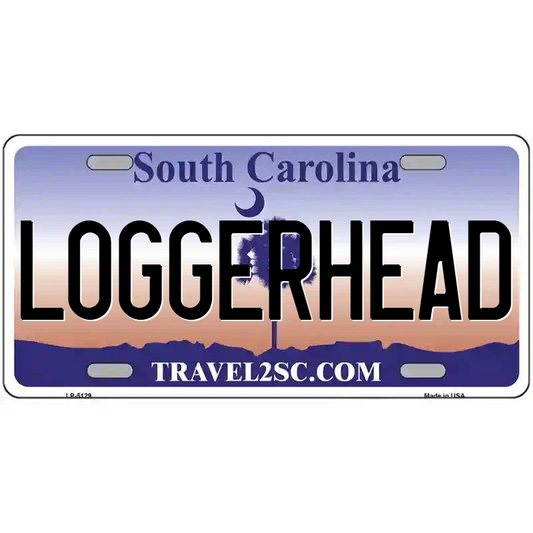 Loggerhead South Carolina Metal Sign