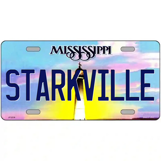 Starkville Mississippi Metal Sign